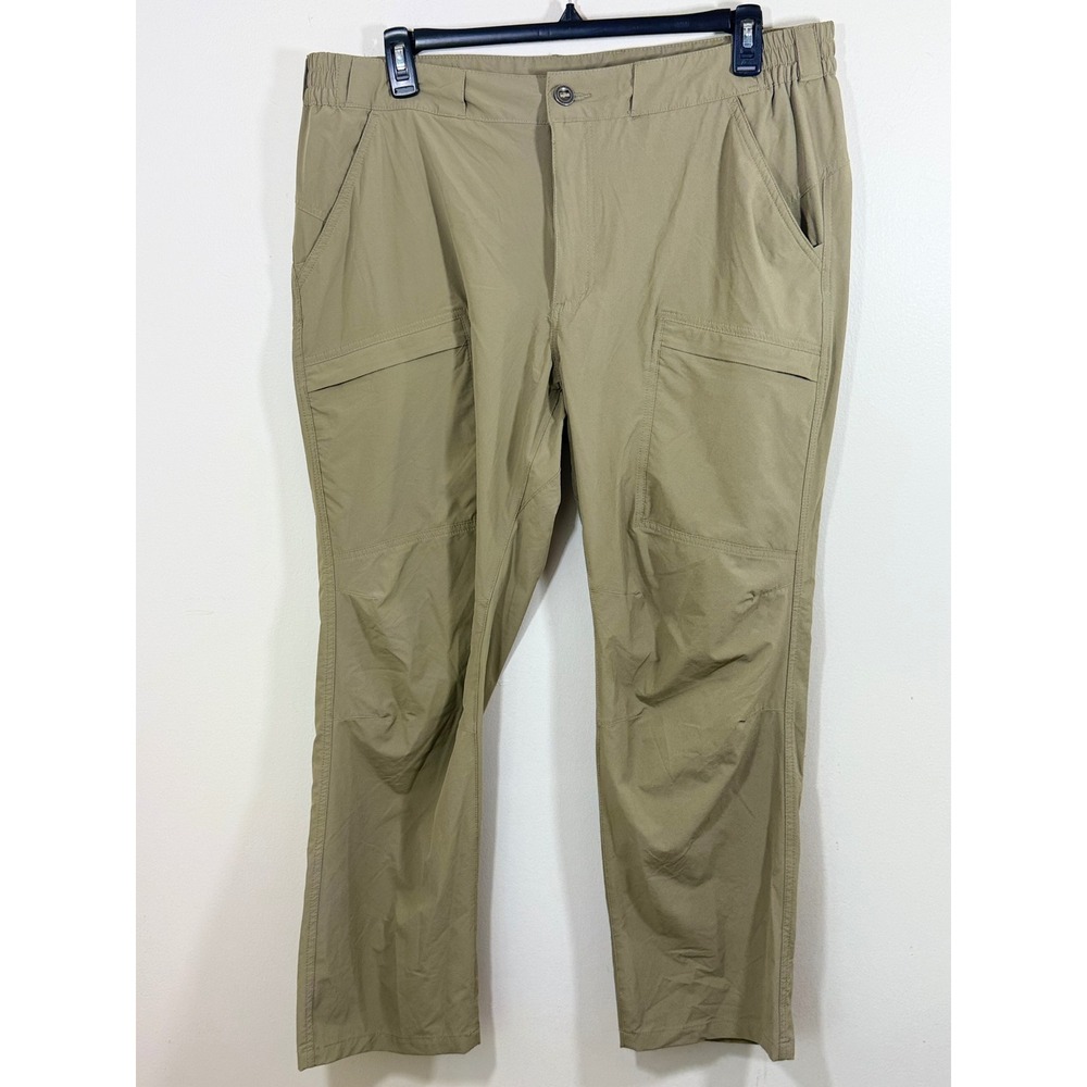 Free Soldier Men's Hiking Pants 40x30 Khaki Stretch Tactical Outdoor Utility